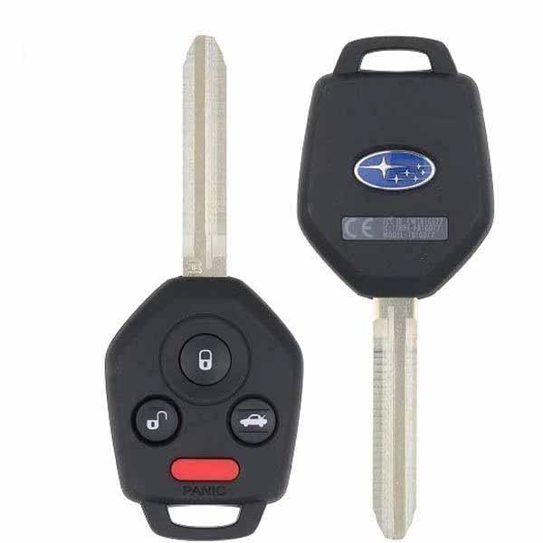2019-2020 Subaru / 4-Button Remote Head Key / PN: 57497-XC01A / CWTB1G077 (H Chip) w/ Gray Interior Board Shell (OEM) - UHS Hardware