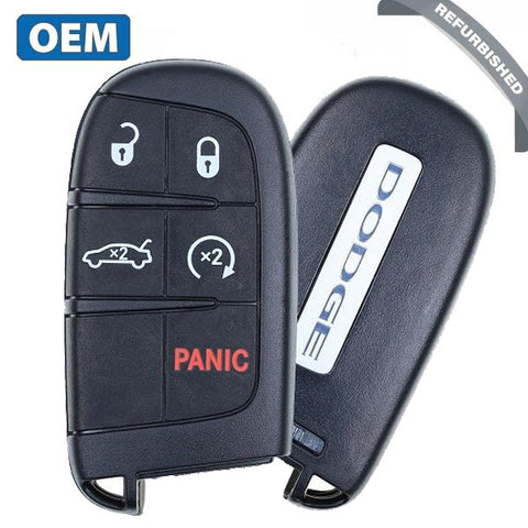 thumbnail image 2 of OEM 2019-2023 Dodge Charger/Challenger SRT Smart Proximity Remote Fob (68394198AA, AB, AC, AD) W/ Uncut Key 2 of 4