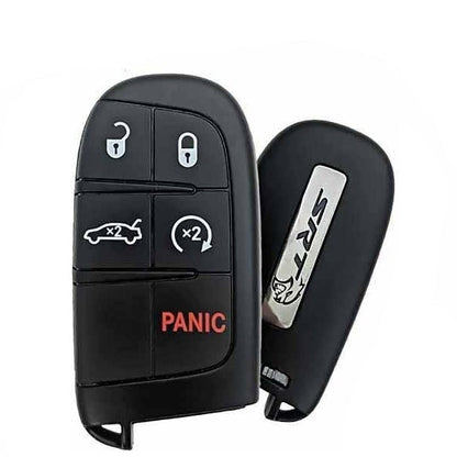 2019-2021 Dodge Charger Challenger Srt / 5-Button Smart Key Pn: 68394195Aa M3M-40821302 (Oem Refurb)