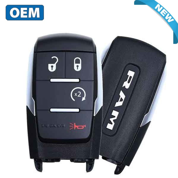 2019-2020 Dodge Ram Pickup HD 2500-5500 / 4-Button Smart Key / PN: 68365327AB / GQ4-76T (OEM) - UHS Hardware