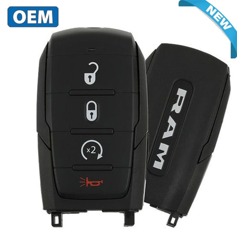 2019-2021 Ram 1500 Pickup / 4-Button Smart Key / PN: 68442915AB / OHT-4882056 (OEM) - UHS Hardware