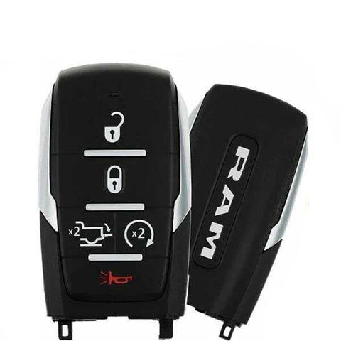 2019-2021 Ram 1500 Pickup / 5-Button Smart Key / PN: 68291691AD / OHT-4882056 (OEM) - UHS Hardware