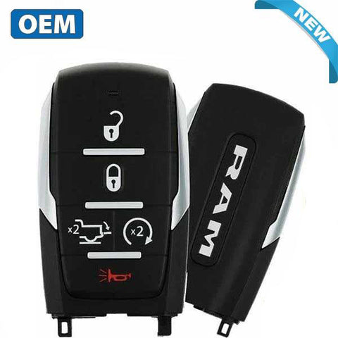 2019-2021 Ram 1500 Pickup / 5-Button Smart Key / PN: 68291691AD / OHT-4882056 (OEM) - UHS Hardware