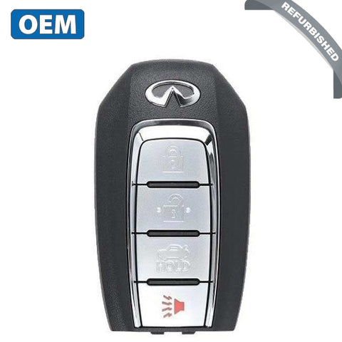 2020-2021 Infiniti Q50 Q60 / 4-Button Smart Key Pn: 285E3-6He1A Kr5Txn7 (Oem)