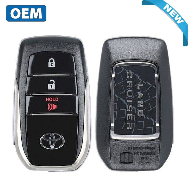 2020 - 2021 Toyota Land Cruiser / 3-Button Smart Key / PN: 89904-60X20  / HYQ14FBB - 0010 (OEM) - UHS Hardware