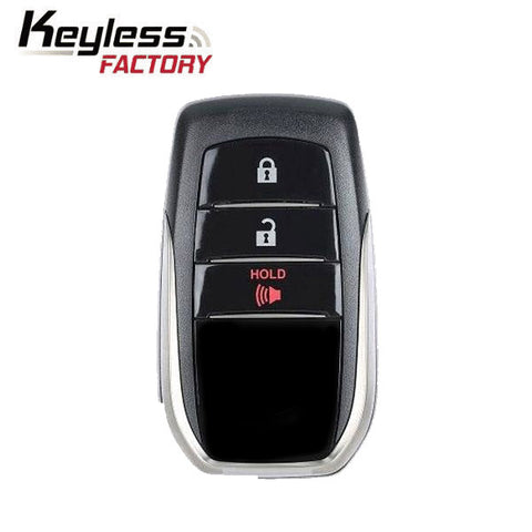 2020-2021 Toyota Land Cruiser / 3-Button Smart Key / PN: 89904-60X20  / HYQ14FBB-0010 / G Board (AFTERMARKET) - UHS Hardware