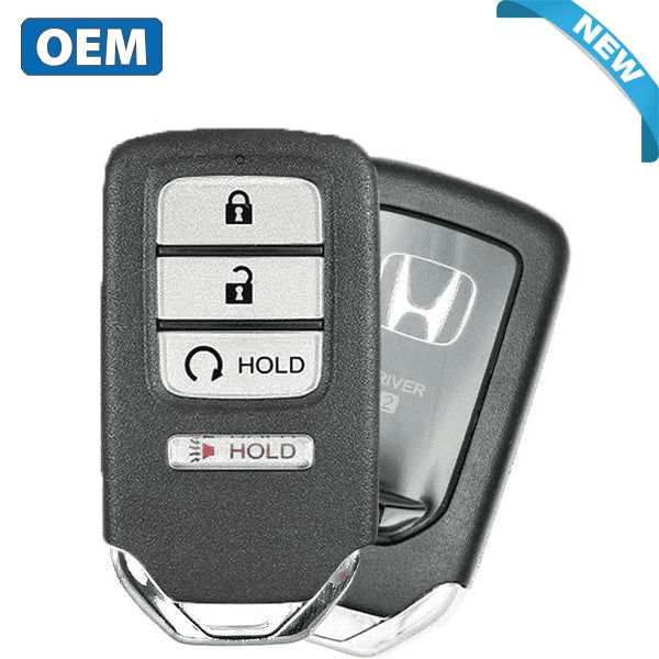 2020 Honda Ridgeline / 4-Button Smart Key / PN: 72147-T6Z-A61 / KR5T41 / Driver 2 (OEM) - UHS Hardware