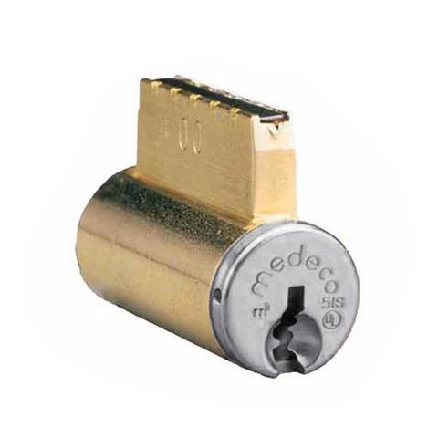 Medeco - M3 Bilevel - (KIK) Key-in-Knob 6 Pin Cylinder - DLT Keyway - Satin Chrome - Grade 1 - UHS Hardware