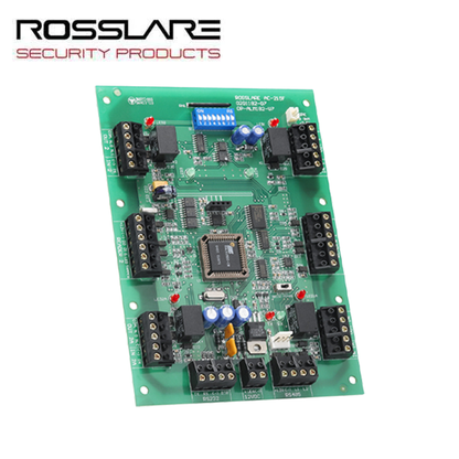 Rosslare - AC-215 - PCBA - Advanced Scalable Network Access Control - PCBA Only - Two Readers - TCP/IP - 5K Users - 5K Event History - 12 VDC - UHS Hardware