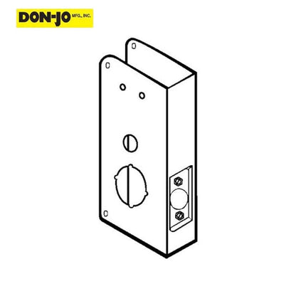 Don-Jo - 23 CW - Wrap Around - 9" Height - 2-3/4" Backset - UHS Hardware