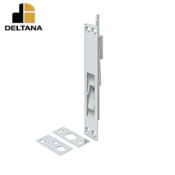 Deltana - Extension Flush Bolt - Solid Brass - 24" Rod Extension - Optional Finish