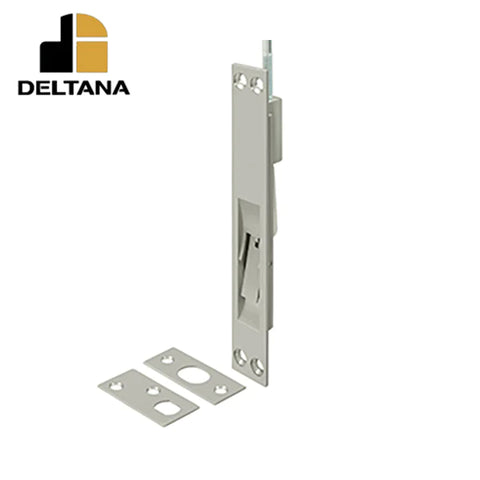 Deltana - Extension Flush Bolt - Solid Brass - 24" Rod Extension - Optional Finish