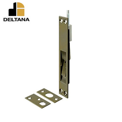 Deltana - Extension Flush Bolt - Solid Brass - 24" Rod Extension - Optional Finish