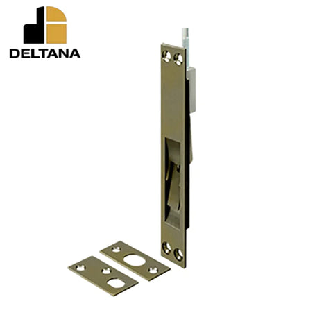 Deltana - Extension Flush Bolt - Solid Brass - 24" Rod Extension - Optional Finish