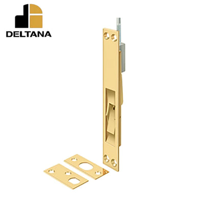 Deltana - Extension Flush Bolt - Solid Brass - 24" Rod Extension - Optional Finish