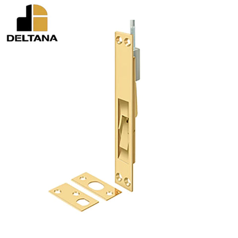 Deltana - Extension Flush Bolt - Solid Brass - 24" Rod Extension - Optional Finish