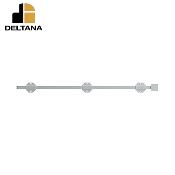 Deltana - 24" Modern Surface Bolt - Heavy Duty - Solid Brass - Optional Finish