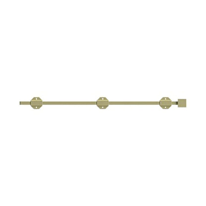 Deltana - 24" Modern Surface Bolt - Heavy Duty - Solid Brass - Optional Finish