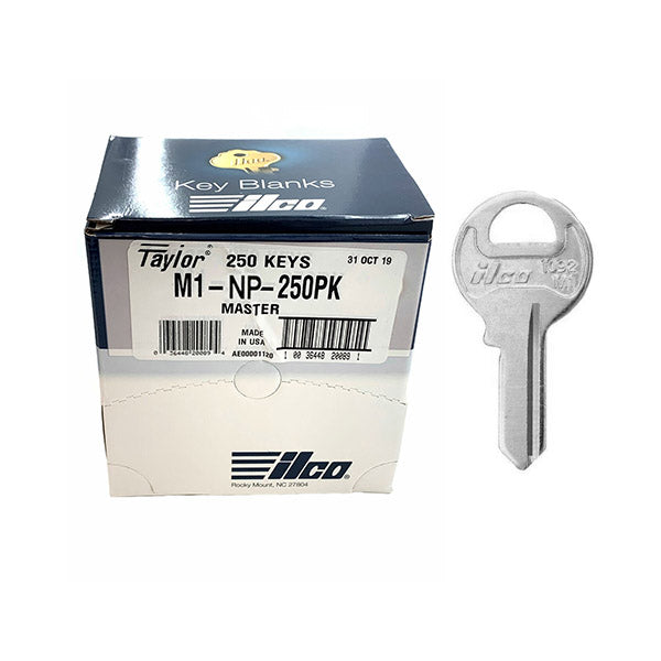 ILCO - 1092-M1 MASTERLOCK Key Blank - 250 Pack - UHS Hardware