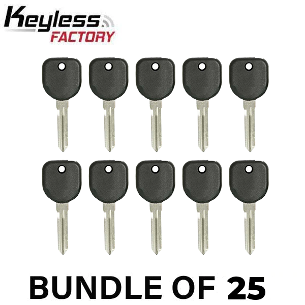 B106 / B107 / B111 / GM Transponder Key Shell (NO CHIP) (AFTERMARKET) (BUNDLE OF 25) - UHS Hardware