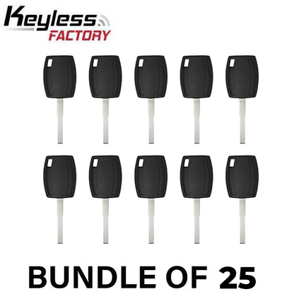 H94 / HU101 / Ford Transponder Key SHELL (No Chip) (AFTERMARKET) (BUNDLE OF 25) - UHS Hardware