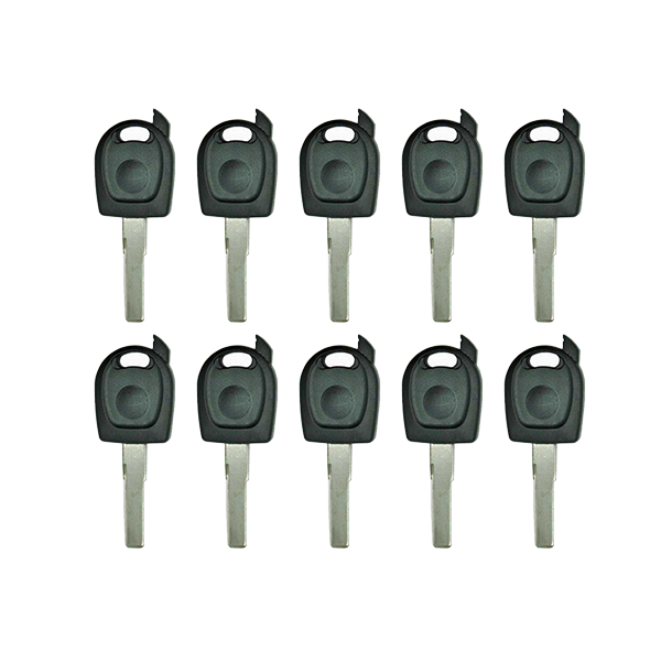 HU66 / Audi / Volkswagen / Transponder Key SHELL/ High Security Blade / (No Chip) (AFTERMARKET) (BUNDLE OF 25) - UHS Hardware
