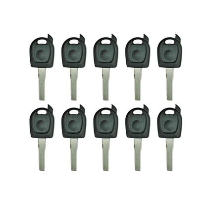 HU66 / Audi / Volkswagen / Transponder Key SHELL/ High Security Blade / (No Chip) (AFTERMARKET) (BUNDLE OF 25) - UHS Hardware