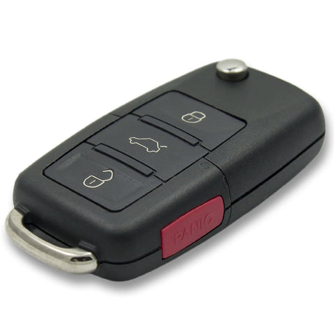 2002-2006 Volkswagen / 4-Button Flip-Key / 1J0959753AM (OEM Refurb) - UHS Hardware