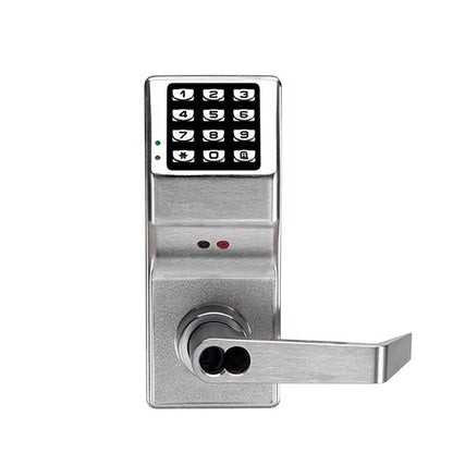 Alarm Lock Trilogy - DL2800 - Digital Keypad Lever Set w/ Audit Trail - IC Core Prep - 26D - Satin Chrome - UHS Hardware