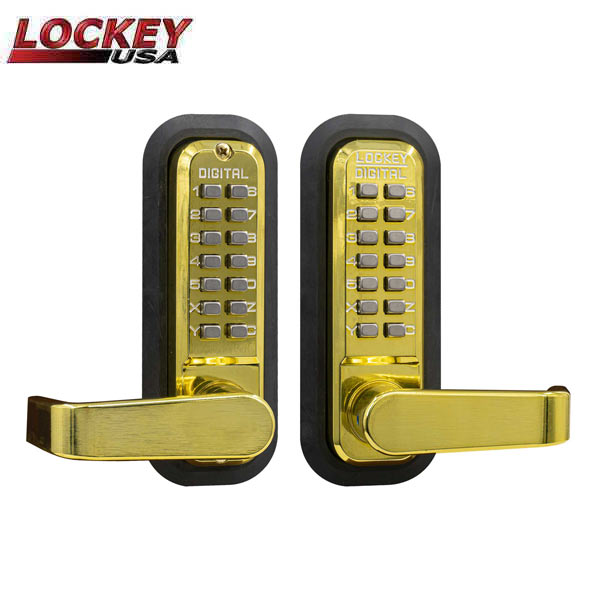 Lockey - 2835-DC - Mechanical Keypad - Keyless Lock - Lever - Passage - Double Combination - UHS Hardware