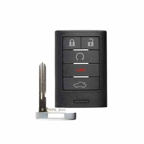 Cadillac CTS STS 2008-2015 / 5-Button Smart Key / M3N5WY7777A / (RSK-GM-77A-5) - UHS Hardware