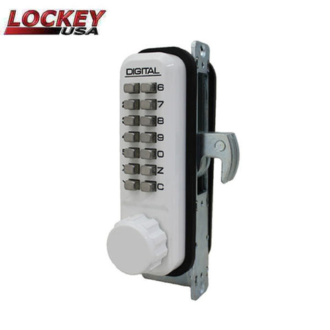 Lockey - 2950 - Narrow Stile - Mechanical Keypad - Keyless Hook Bolt Lock - UHS Hardware