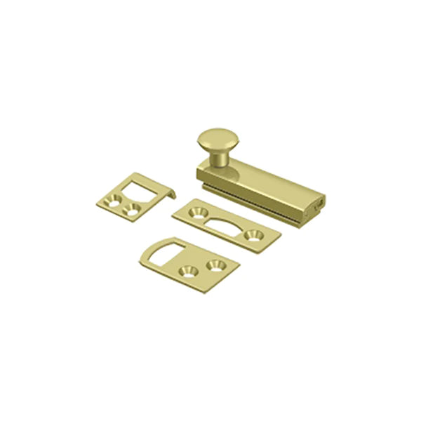 Deltana - 2" Surface Bolt - Concealed Screw - Heavy Duty - Optional Finish