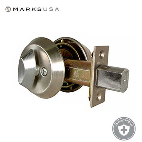 Marks USA - 130S - Classroom Lever - Anti Microbial Finish - 2 3/4" Backset - 32D - Satin Stainless Steel - Entrance - 2" Doors - Grade 1 - UHS Hardware