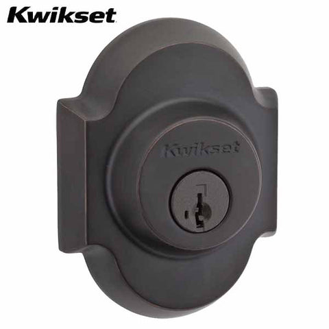 Kwikset - Austin Series Double-Cylinder Deadbolt Featuring SmartKey Technology - 11P - Venetian Bronze Finish - UHS Hardware