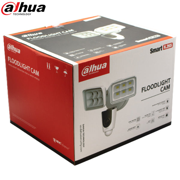 Dahua / 1080p Floodlight Camera / WiFi Active Alarm / 2MP / DH-IPC-L26N - UHS Hardware