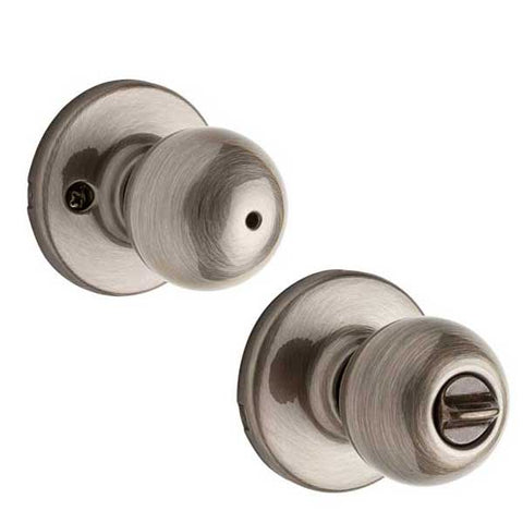 Kwikset - Polo Knob Set - Round Rose - Optional Finish - Optional Function - Grade 3 - UHS Hardware