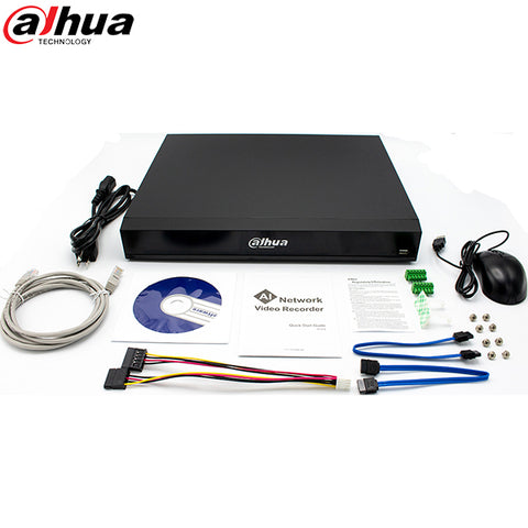 Dahua / 16-Channel / 4K / PoE NVR / 2 SATA / 4TB HDD / DH-NVR5216-16P-I 4TB - UHS Hardware