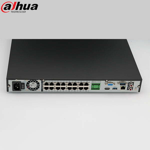 Dahua / 16-Channel / 8MP / PoE  NVR / 2 SATA / HDD Sold Separately / DH-N42B3P - UHS Hardware