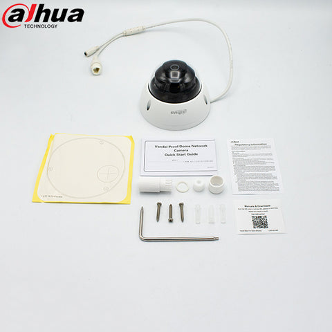 Dahua / IP Camera / 2MP Dome / 2.8 mm Fixed Lens / WDR / IK10 / IP67 / Starlight  / 5 Year Warranty / DH-N22AL12 - UHS Hardware