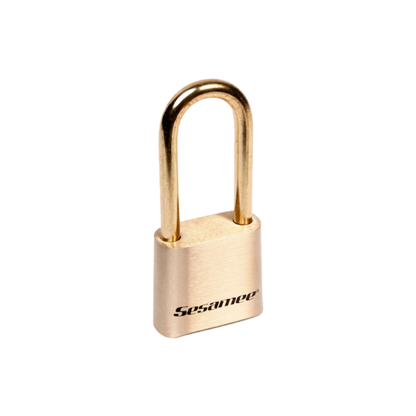 CCL - K437 4-Dial Resettable Brass Body Padlock w/ Brass Internal Parts - Optional Shackle Material - UHS Hardware