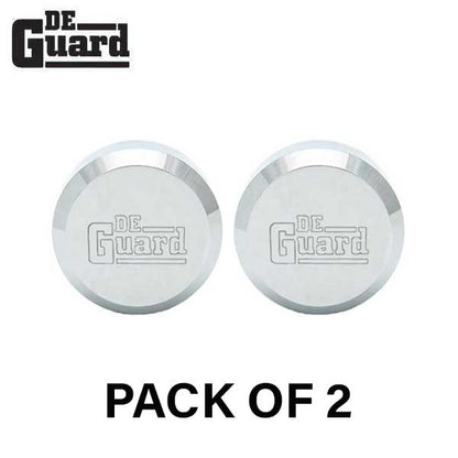 2x Premium - Round Steel Hockey Puck Lock - Shackleless - SC1 Keyway - Keyed Alike #1 (BUNDLE OF 2) (2 For 1) - UHS Hardware