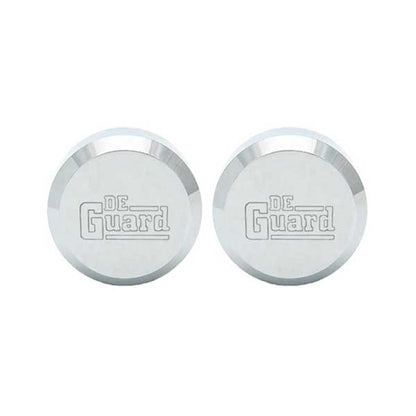 2x Premium - Round Steel Hockey Puck Lock - Shackleless - SC1 Keyway - Keyed Alike #1 (BUNDLE OF 2) (2 For 1) - UHS Hardware