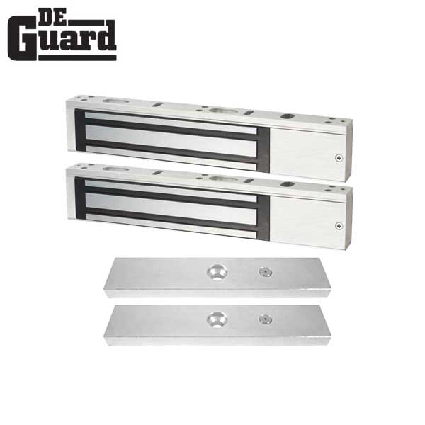 2 x UL Listed Single Door Maglocks - 600 lb Holding Force - Bond Sensor - Grade 1 (2 for 1) - UHS Hardware
