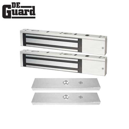 2 x UL Listed Single Door Maglocks - 600 lb Holding Force - Bond Sensor - Grade 1 (2 for 1) - UHS Hardware