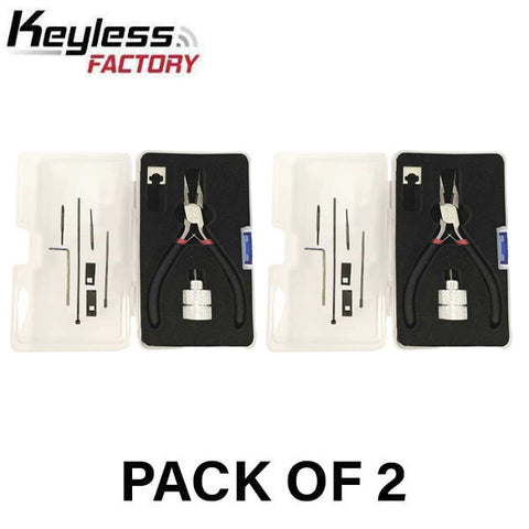2 x KeylessFactory - Honda / Acura Ignition Roll-Pin Removal Kit (Pack of 2) - UHS Hardware