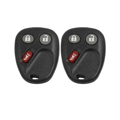 2 x 2002-2009 GM / 3-Button Keyless Entry Remote / PN: 15008008 / MYT3X6898B (OEM Refurb) (2 for 1) - UHS Hardware