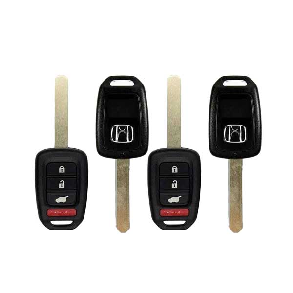 EMagTech Carcasa De Llave A Distancia De 4 Botones Para Coche MLBHLIK6