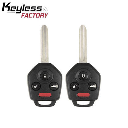 2 x 2012-2019 Subaru / 4-Button Remote Head Key / CWTWB1U811 / B110 / G Chip 80 Bit (AFTERMARKET) (2 for 1) - UHS Hardware