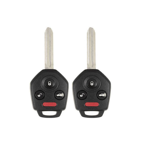 2 x 2012-2019 Subaru / 4-Button Remote Head Key / CWTWB1U811 / B110 / G Chip 80 Bit (AFTERMARKET) (2 for 1) - UHS Hardware